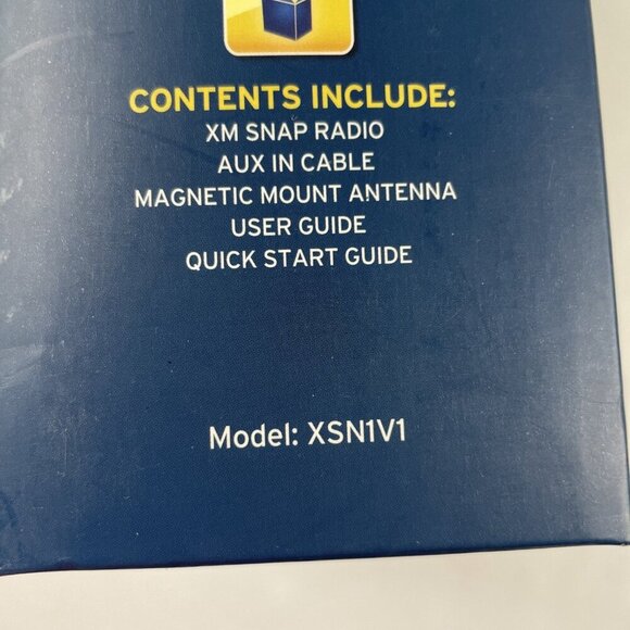 Sirius XM Snap XSN1V1 Satellite Radio In-Vehicle Radio Kit - Picture 5 of 11